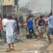 Youths Protest At Obaseki’s Family Home Over Alleged Disrespect To Benin Palace