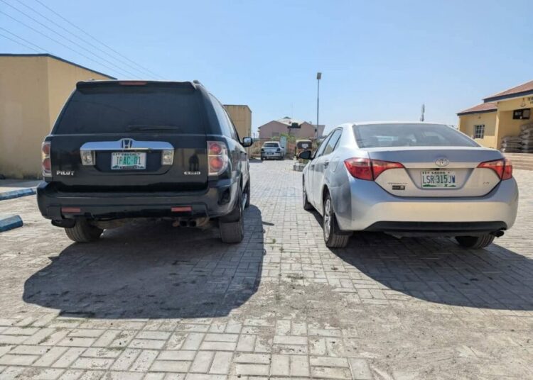 Kano Police Recover 3 Stolen Vehicles, Arrest 5 Suspects 1 Stolen Vehicles