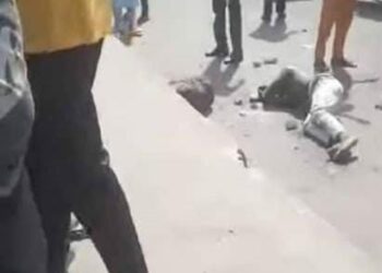 Suspected Phone Thief Set Ablaze By Angry Mob In Kano