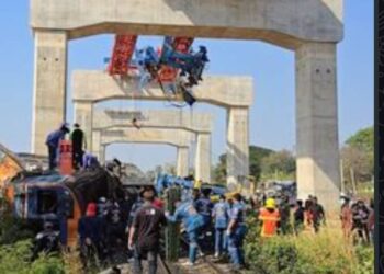 Dozens Killed As Crane Crashes On Passenger Train In Thailand