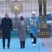 JUST-IN: Tinubu Stumbles, Regains Balance During Welcome Ceremony In Turkey