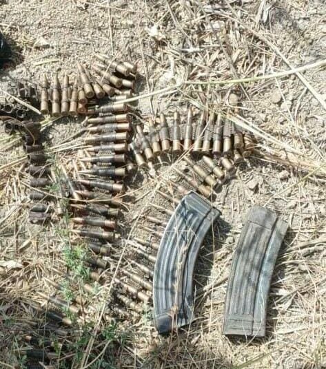 Troops Neutralise 12 Terrorists, Recover Weapons In Foiled Attack On Military Base 1 Troops recover