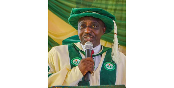 Vice Chancellor Counsels Nursing Inductees On Innovation, Compassion 1 VC Sunday Okeniyi Atiba Ubiversity