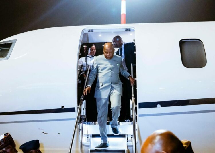 VP Shettima Returns To Abuja After Guinea, Switzerland Trips 1 VP Shetti