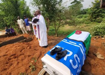 Tears As Slain FRSC Officer, Daughter Are Laid To Rest In Osun