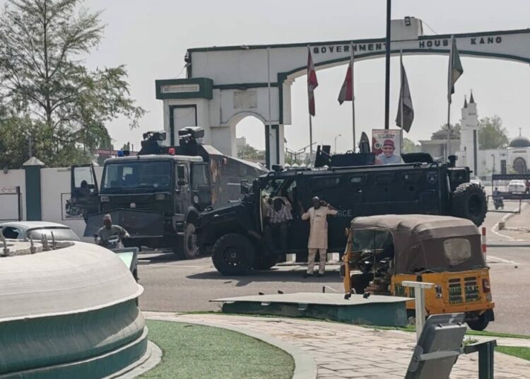 Tight Security At Kano Govt House Amid Rumours Of Gov Yusuf's Imminent Defection 1 WhatsApp Image 2026 01 12 at 14.21.43 1