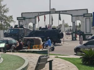 Tight Security At Kano Govt House Amid Rumours Of Gov Yusuf's Imminent Defection 3 WhatsApp Image 2026 01 12 at 14.21.44