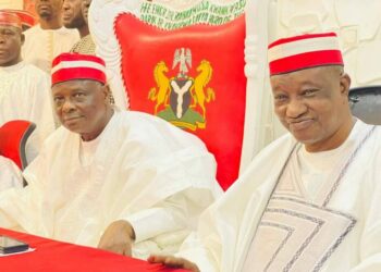 PICTORIAL: Kano Deputy Governor In Open Show Of Loyalty To Kwankwaso Amid Defection Moves