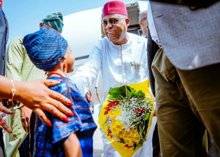 PICTORIAL: VP Shettima Arrives In Guinea For President Doumbouya's Inauguration 1 WhatsApp Image 2026 01 16 at 20.24.54 1