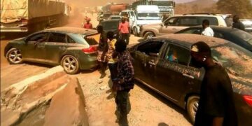 Gridlock: Travellers Stranded On Lokoja-Abuja Highway 3 Slow Pace Of Work On Abuja-Lokoja Road Unacceptable, Tinubu’s Aide Tells Contractors
