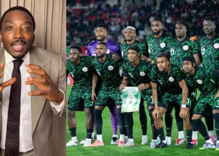 ‘Only Football Unites Nigeria’, Comedian Bovi Tasks Super Eagles Players On National Assignment 1 bovi super eagles