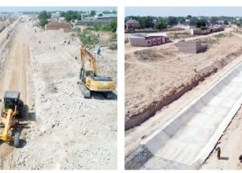 Damaturu Beats Flooding