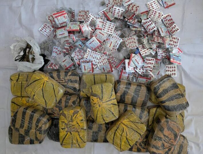 Police Arrest Suspected Drug Dealer, 5 Others, Recover Illicit Drugs, Weapons In Kano 1 drug