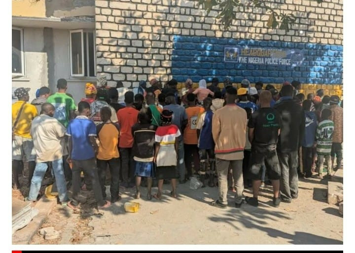 Police Intercept Suspected Human Traffickers, Rescue 76 Children In Kaduna 1 human trafficking