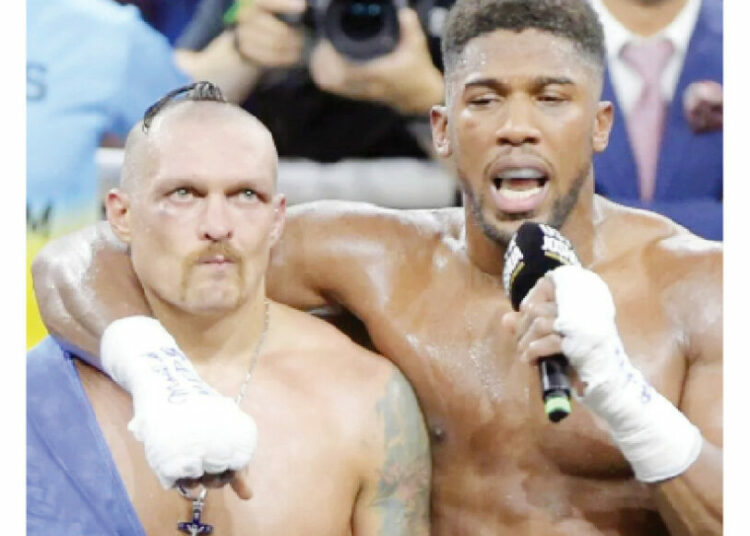 Super Eagles, Usyk Send Condolences To Joshua After Tragic Nigeria Crash 1 joshua and uzyk
