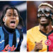 Champions League Play-offs: Osimhen’s Galatasaray Face Juventus Test, Lookman’s Atalanta Battle Dortmund