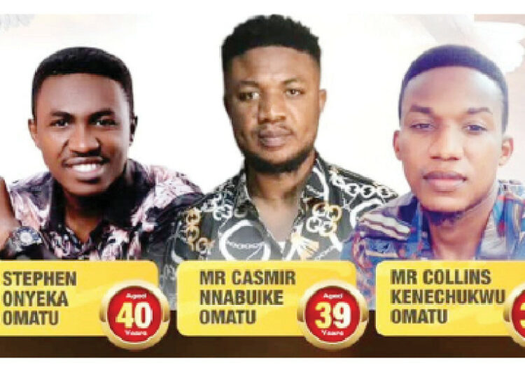 omatu Three Brothers Buried Amidst Tears