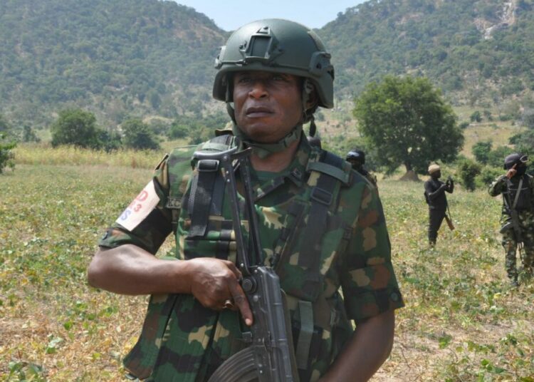 Brigadier General Kingsley Uwa: The Army Commander Who Redefined Security In Taraba 1 soldier