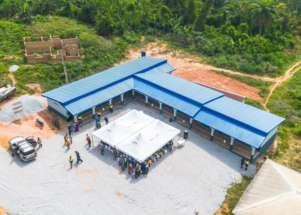 Starting The Year With Impact: Segilola Resources Delivers School, Skills, And Safety Initiatives In Host Communities 8 1. Aerial view of Inaugurated Imogbara primary School