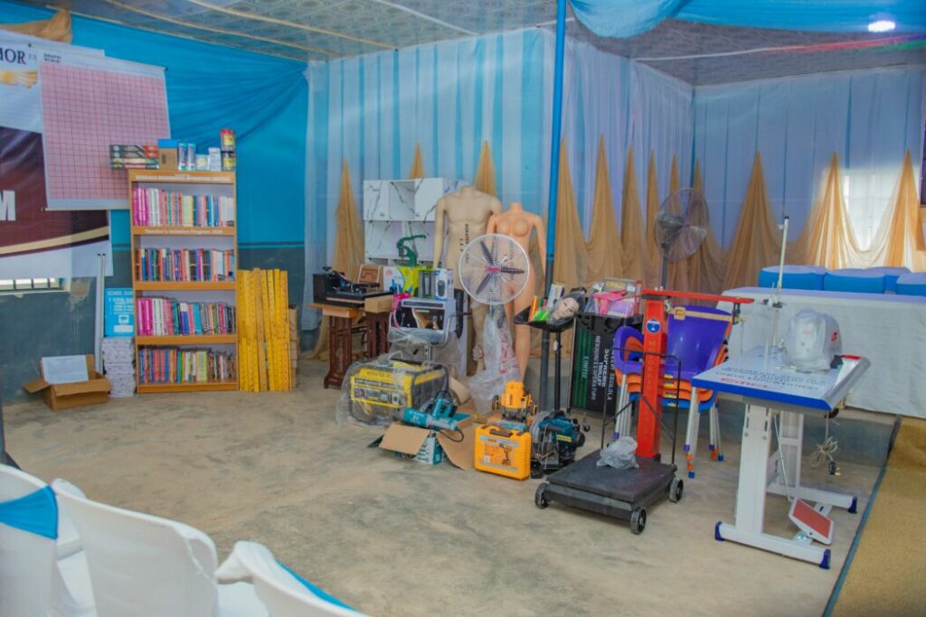 Starting The Year With Impact: Segilola Resources Delivers School, Skills, And Safety Initiatives In Host Communities 5 4. Donation of Vocational Training Equipment