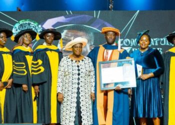 Adeboye’s Wife Bags Honorary Doctorate Degree, As Caleb University Graduates 1,924
