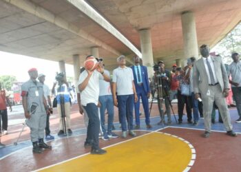 Customs CG Commissions Sports Arena At Lagos Command