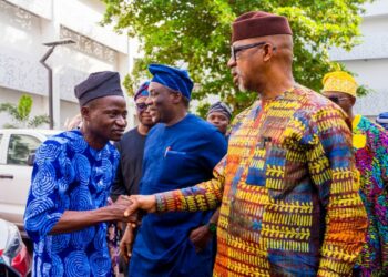 PICTORIAL: Ogun Governor Rewards ‘Nigeria’s Best Primary School Teacher’ With Brand New Car