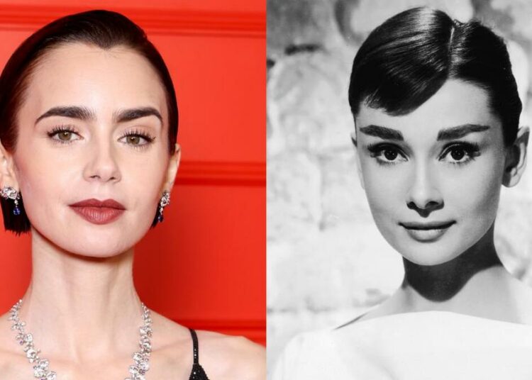 Emily In Paris Star Lily Collins Cast As Audrey Hepburn In New Movie 1 EMILY