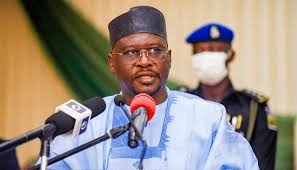 'Return To Dubai Now', Presidency Taunts Atiku As Fintiri Joins APC 1 FINITIRI 1