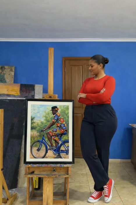 Nigerian Designer Goodluck Jane Transitions From Fashion To Fine Art