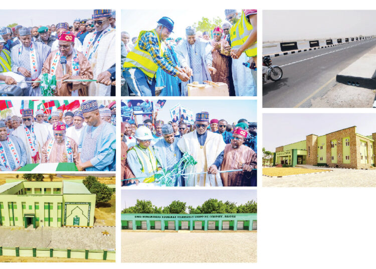 Governor Inuwa Yahaya Hosts Yobe Governor, Presidential Aide For Project Inauguration 1 Governor Inuwa Yahaya Hosts Yobe Governor Presidential Aide For Project Inauguration