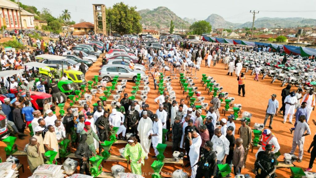 Mega Empowerment: Hon. Ozigi Muhammad Tijani Distributes Vehicles, Tractors, And Business Equipments 2 IMG 20260215 WA0011