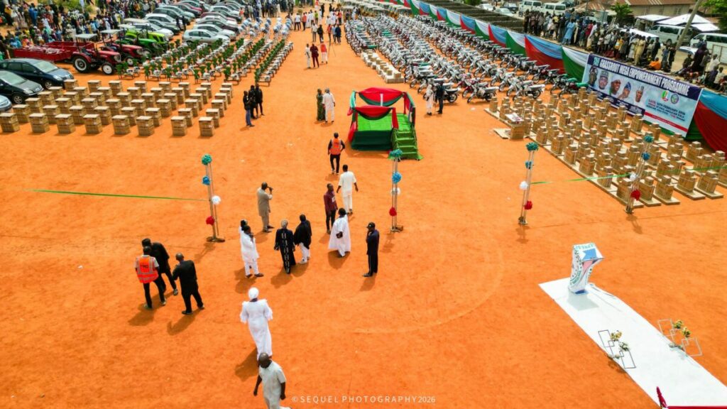 Mega Empowerment: Hon. Ozigi Muhammad Tijani Distributes Vehicles, Tractors, And Business Equipments 3 IMG 20260215 WA0013
