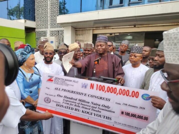 2027: APC Forecloses Purchase Of Forms For Tinubu As Kogi Youths Donate N100m 1 KOGO YOUTHS