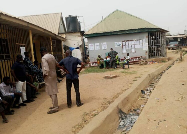 FCT Polls: Lugbe PU 065 Records Minimal Turnout As Voting Proceeds Peacefully 1 LUBGE