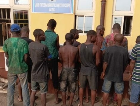 Lagos Arrests 46 Suspects In Fresh Crackdown On Open Defecation 1 Lagos Arrest
