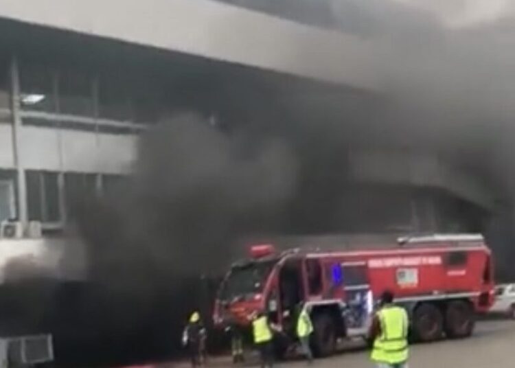 Lagos airport fire 3