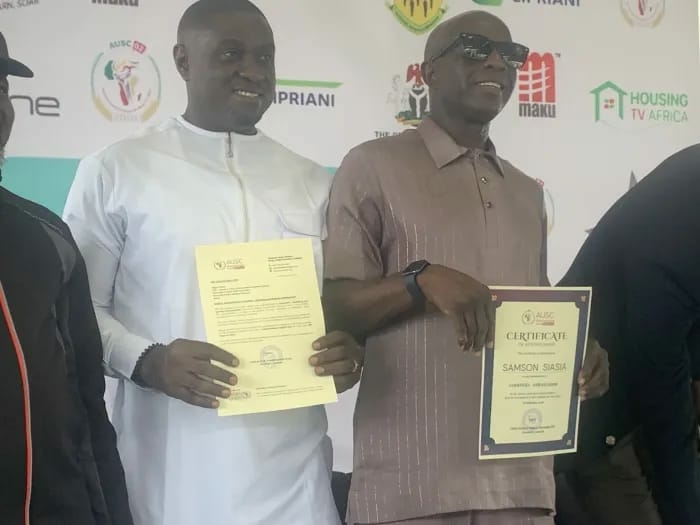 African Union Sports Council Appoints Siasia As Ambassador 1 MEN