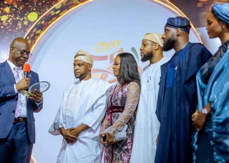 Oyo@50: Makinde Honours Olubadan, Aboderin, Arisekola, Ayinde Barrister, 70 Others 1 Makinde honours