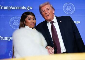 “Her Skin’s So Beautiful”: Trump Compliments Nicki Minaj At Black History Month Reception