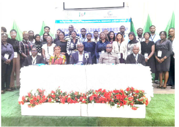 Institute Trains Young Scientists In Medicine Security To Tackle Fake Drugs 1 Participants at a capacity-building workshop for young scientists organised by NIPRD on Tuesday in Abuja. PHOTO: PATIENCE IHEJIRIKA