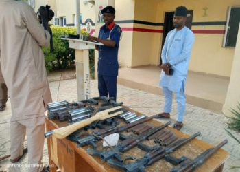NSCDC Busts Illegal Arms Factory In Katsina