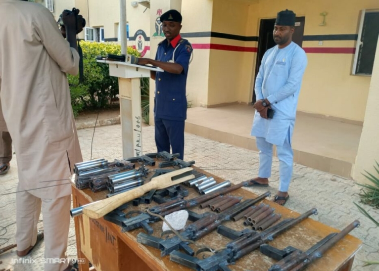 NSCDC Busts Illegal Arms Factory In Katsina 1 NSCDC 2