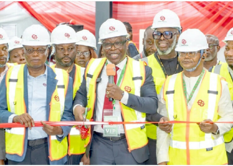 Upstream Regulator Unveils First Gravimetric Flow Meter Calibration Facility 1 L-R: Managing director/CEO, Engineering Automation Technology Limited (EATL), Dr Emmanuel Okon; deputy director for Development in the Nigerian Upstream Petroleum Regulatory Commission (NUPRC), Manuel Ibituroko, and the director, Monitoring and Evaluation for the NCDMB, Silas Ajimiyaye, during the inauguration of the Gravimetric Multifaceted Flow Metering Calibration Facility built by Engineering Automation Technology Limited (EATL) in Eket, Akwa Ibom State, yesterday. PHOTO: EATL