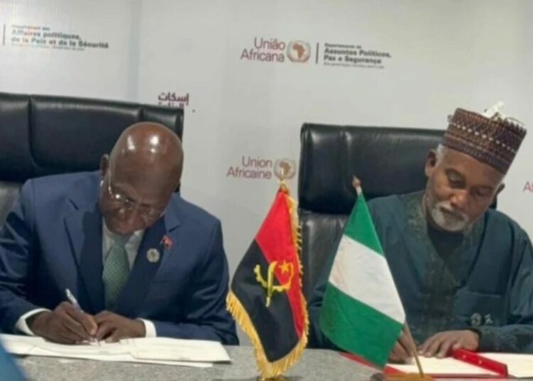 Nigeria, Angola Agree To Ease Movement Of Diplomats, Government Officials Without Visa 1 Nigeria Angola