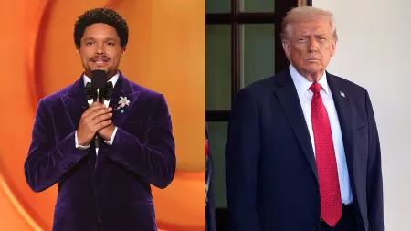 Trump Threatens Legal Action Against Grammy Host Over Epstein Jokes 1 Noah Trump
