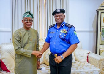 Oyetola Receives New IGP Disu, Pledges Stronger Partnership