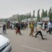 JUST- IN: Pandemonium As Police Fire Teargas At Protesters At National Assembly 5 JUST- IN: Pandemonium As Police Fire Teargas At Protesters At National Assembly