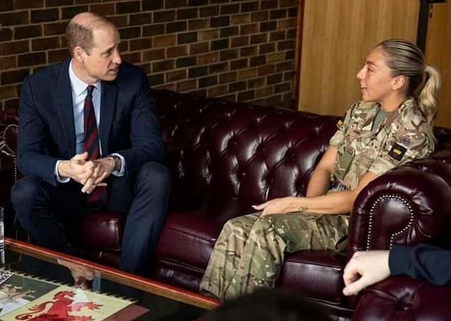 Prince William Pays Tribute To Army Medic TikTok Star 1 Prince Willams