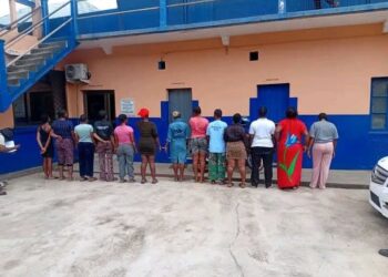 Ghana Police Bust Alleged Prostitution Ring, Arrest 12 Nigerians, Others
